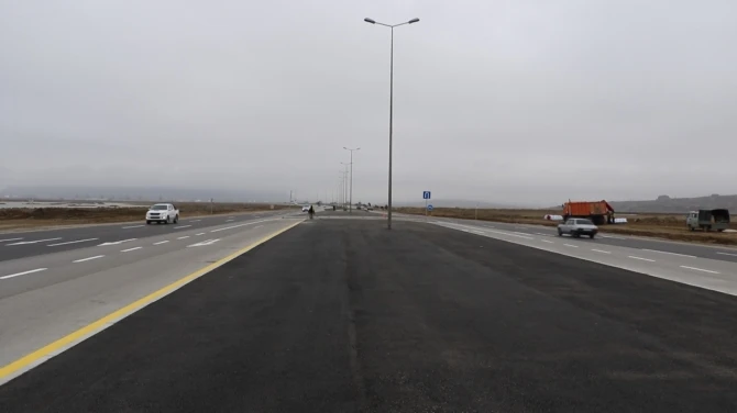 В Азербайджане завершен ремонт магистральной дороги (видео)