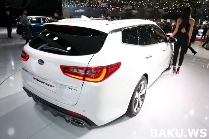 Kia представила универсал Optima Sportswagon (видео)