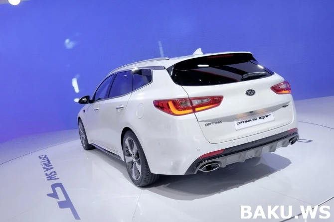 Kia представила универсал Optima Sportswagon (видео)