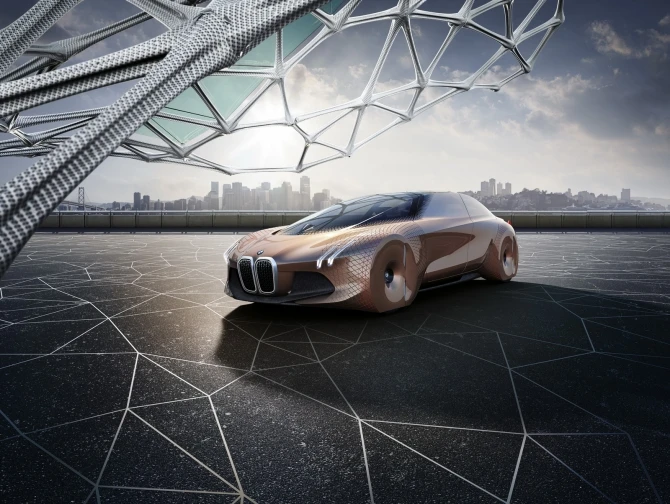BMW в честь 100-летия представила роскошный концепт Vision Next 100 (галерея)