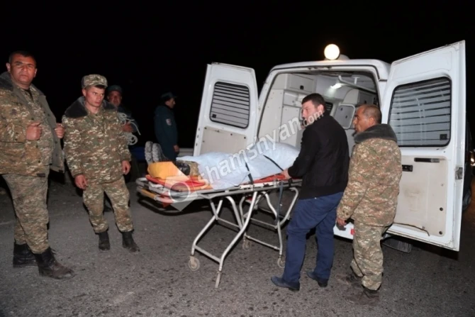 Армянская армия потеряла трех военнослужащих, двое ранены (фото)