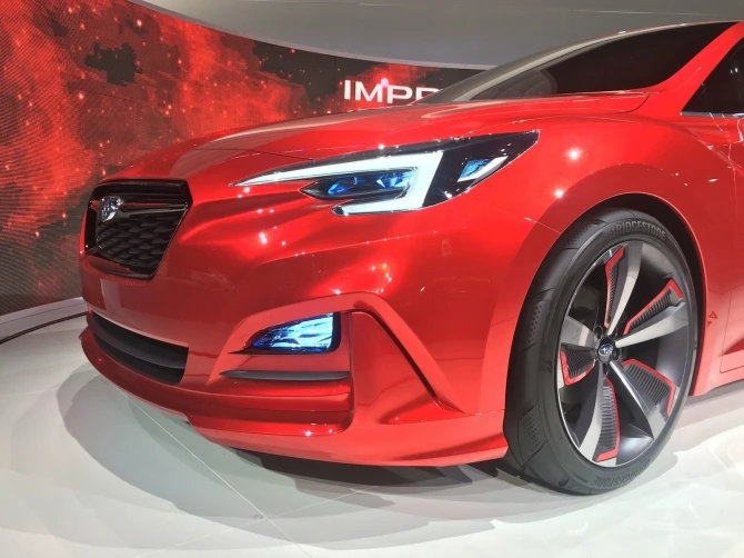 Subaru опубликовала первое изображение нового поколения Impreza (фотогалерея)