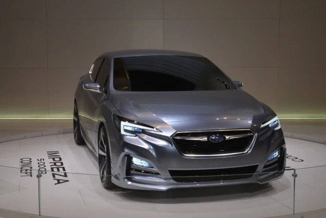 Subaru опубликовала первое изображение нового поколения Impreza (фотогалерея)