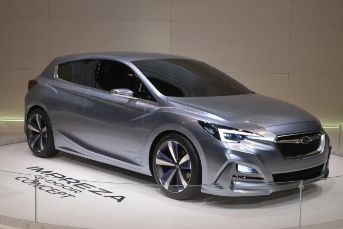 Subaru опубликовала первое изображение нового поколения Impreza (фотогалерея)