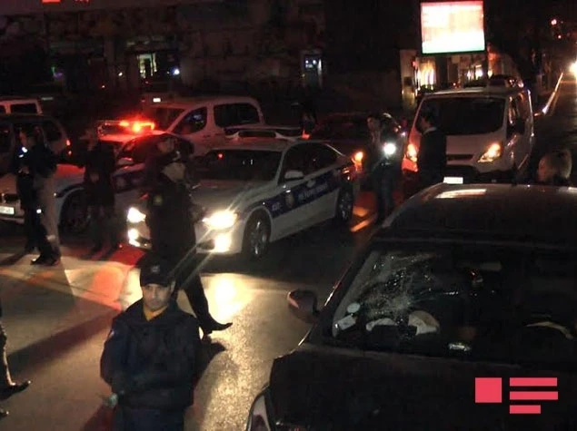 В Баку скандальный продюсер попала в ДТП на своем Hyundai ix35 (фото)