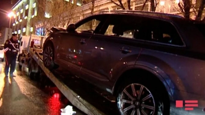 В Баку 2 женщины попали под колеса Audi (фото)