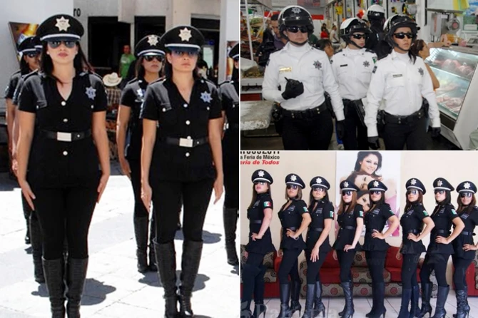 Dünyanın ən seksual polis dəstəsi ləğv edildi (FOTO)
