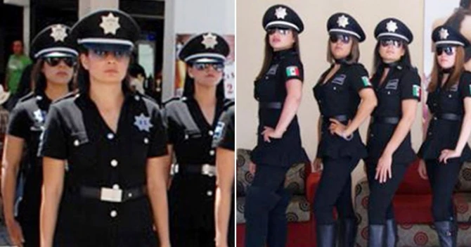Dünyanın ən seksual polis dəstəsi ləğv edildi (FOTO)