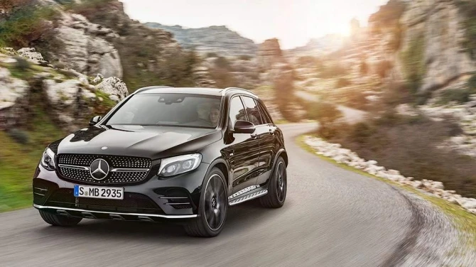 Шпионские фотографии самого мощного Mercedes-Benz GLC