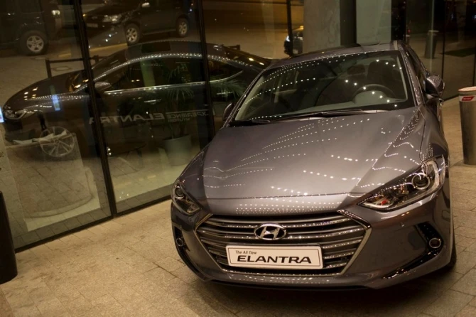 В Баку прошла презентация новой модели Hyundai Elantra