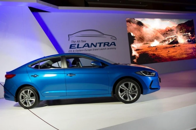 В Баку прошла презентация новой модели Hyundai Elantra