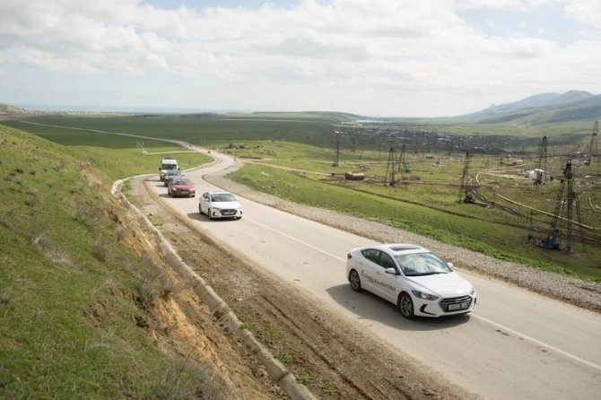 В Баку прошла презентация новой модели Hyundai Elantra