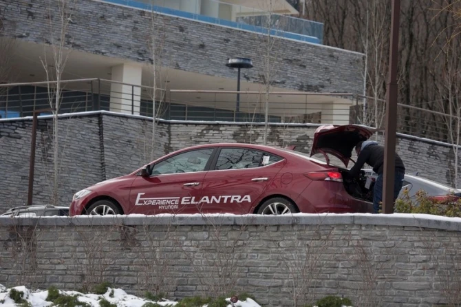 В Баку прошла презентация новой модели Hyundai Elantra