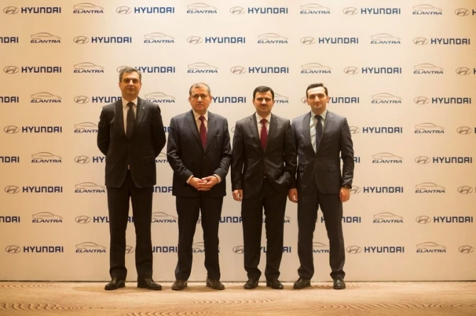 В Баку прошла презентация новой модели Hyundai Elantra