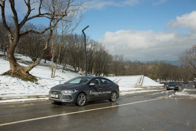 В Баку прошла презентация новой модели Hyundai Elantra