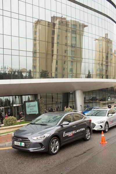 В Баку прошла презентация новой модели Hyundai Elantra