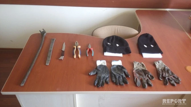 В Азербайджане задержаны члены преступной группировки, занимавшиеся грабежом (фото)