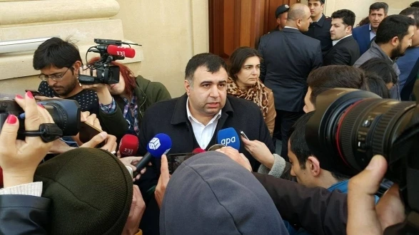 Интигам Алиев вышел на свободу (фото)
