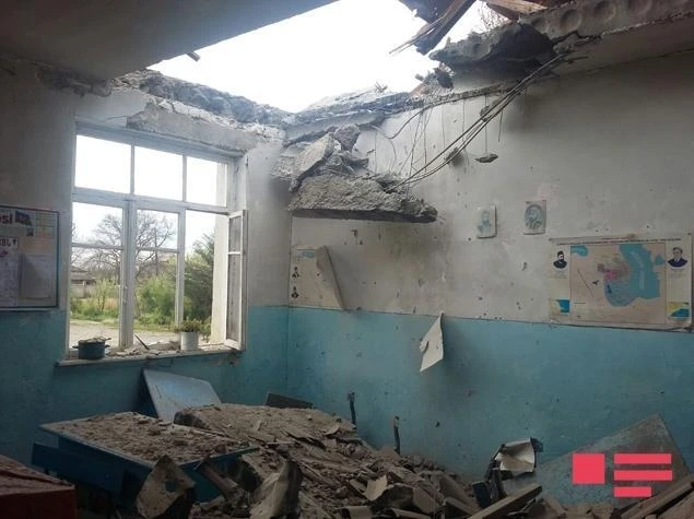 Ermənilər dinc əhalini atəşə tutur (FOTO)