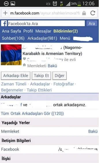 Diqqət! Ermənilərdən növbəti təxribat (FOTO)