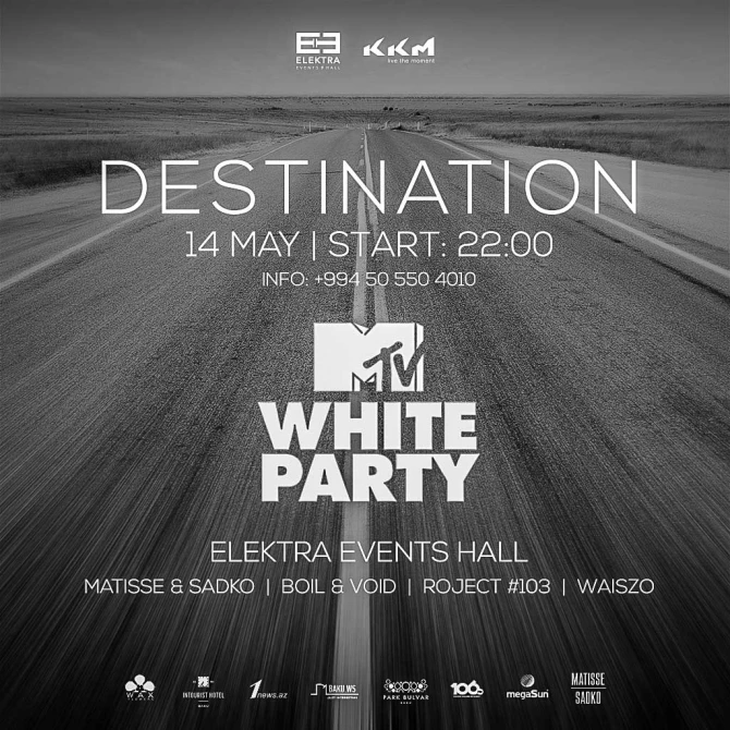Определены дата и место проведения MTV White Party 2016 в Баку (видео, фото)