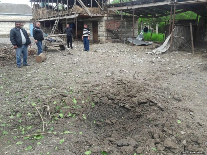 Ağdamda erməni vandalizmi - FOTO