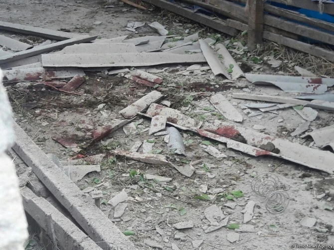 Ağdamda erməni vandalizmi - FOTO