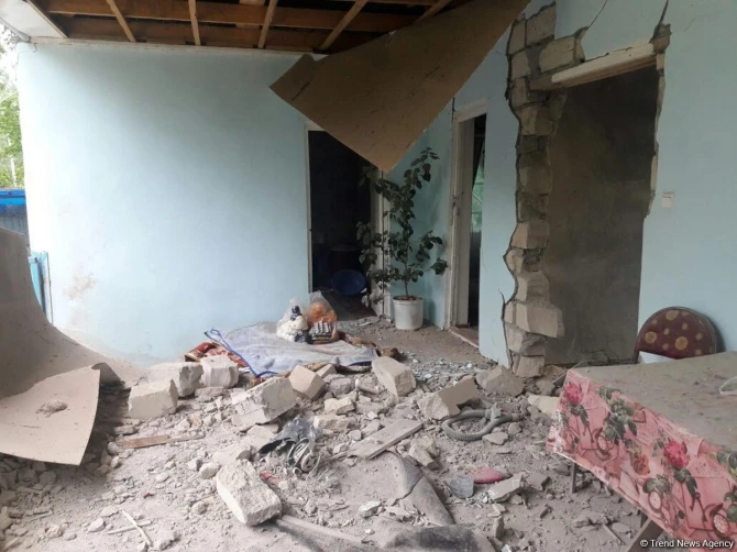 Ağdamda erməni vandalizmi - FOTO