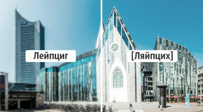 Названия городов на языке местных