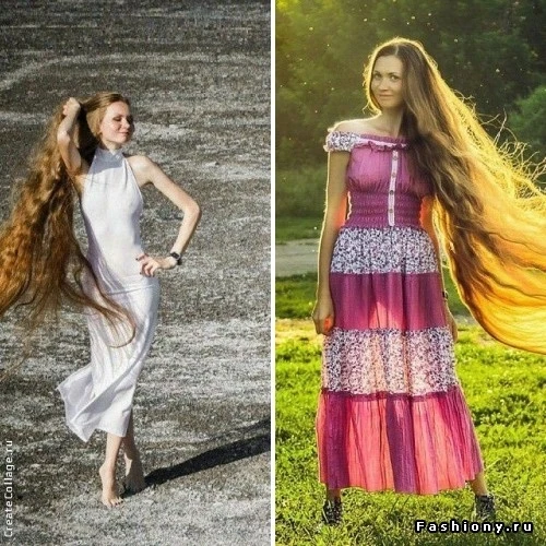 Эта девушка не стриглась 13 лет (фото)
