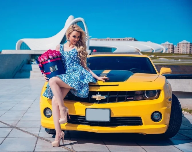 Победительница конкурса «Miss Eurovision of Azerbaijan 2014» в роскошной фотосессии