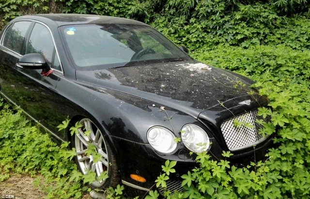 На свалку выбросили один Bentley, два Land Rover и три Mercedes (фото)