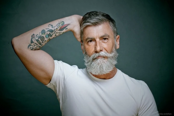 60-летний хипстер стал моделью благодаря интернету (фото)