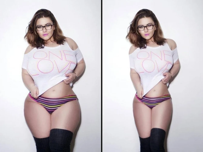 Thinner Beauty борется с «пропагандой ожирения» с помощью фотошопа