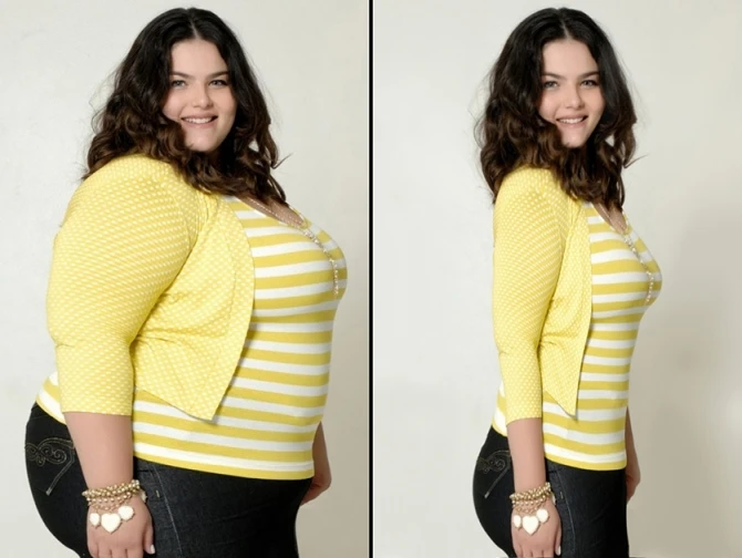 Thinner Beauty борется с «пропагандой ожирения» с помощью фотошопа