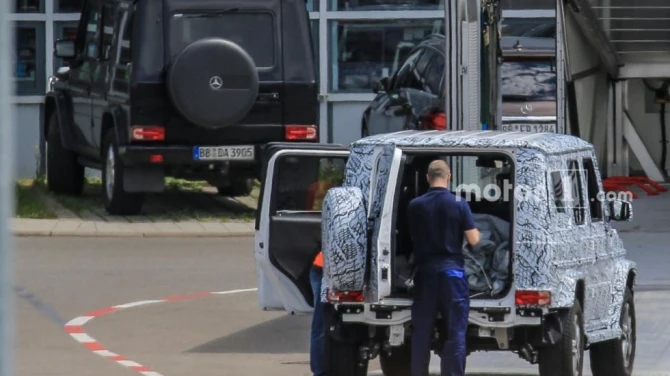 “Мерседес” вывел на тесты новый G-Class (фото)
