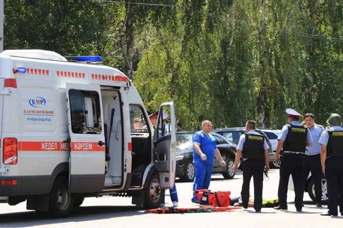 И в Казахстане нарушена стабильность: в Алматы стрельба, ранены полицейские (видео)