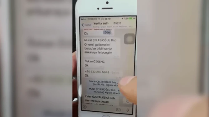 Опубликована переписка совершивших попытку госпереворота в WhatsApp (фото)