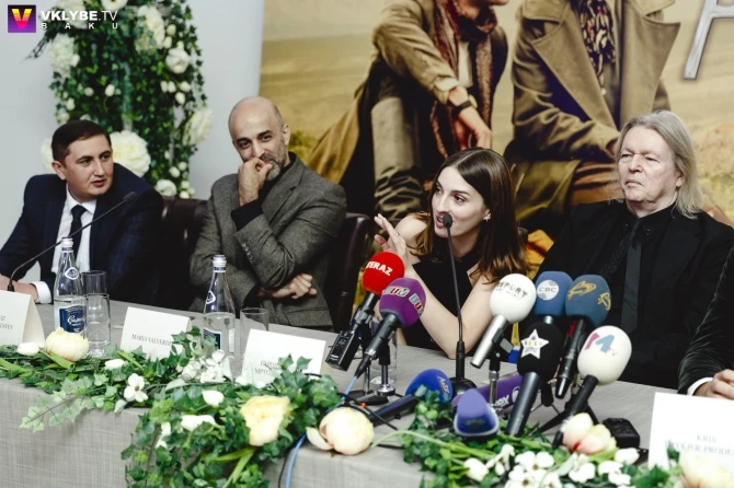 В кинотеатре СinemaPlus состоялась встреча с героями фильма «Али и Нино» (видео)