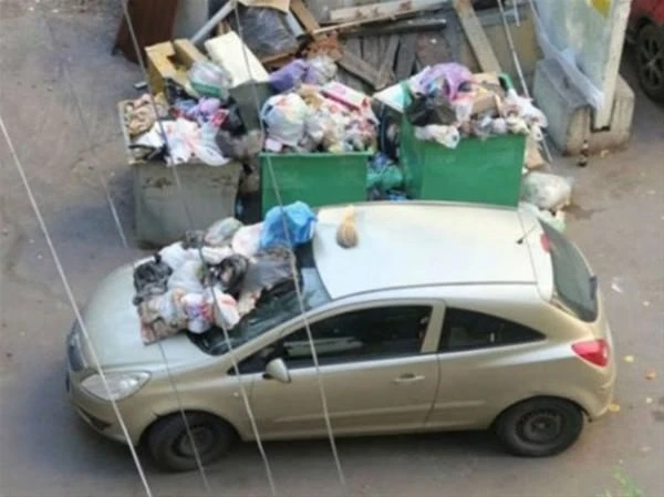 Düzgün park olunmayan avtomobillərin aqibəti… - FOTOLAR