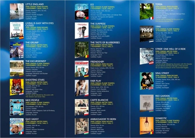 Park Cinema открывает 7-ой Фестиваль Европейского кино (фото)