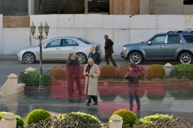 Находящийся в Баку Вахе Аветян посетил памятник Ходжалы (фото)