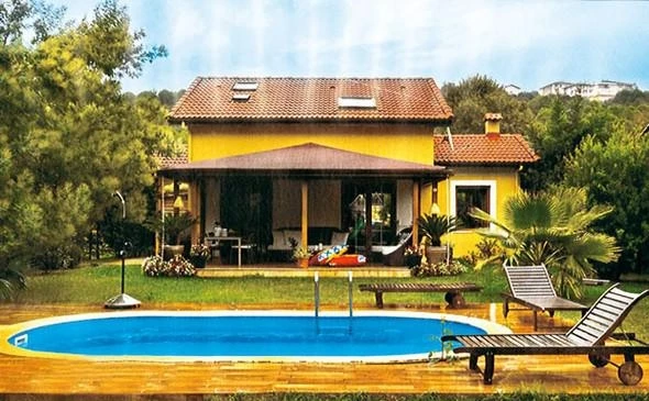 Aktrisanın möhtəşəm villası (FOTO)