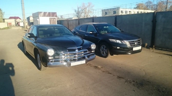 Из новенькой Honda Crosstour сделали Победу (фото)