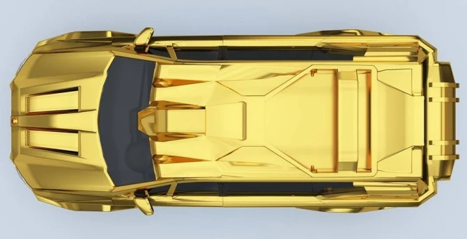 Трампу предложили президентский внедорожник из золота и бриллиантов (видео)