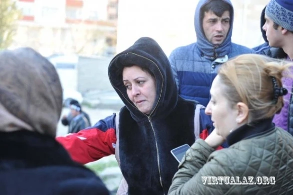 ВИДЕО пожара в Баку, в котором погибла целая семья