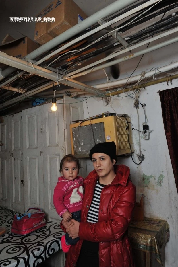 Bakıda 180 qaçqın ailəsi təhlükədə: hər an yanğın baş verə bilər (FOTO)