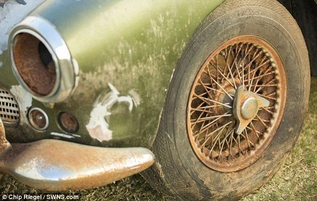 В лесу нашли брошенный Aston Martin стоимостью $500 тыс. (фото)