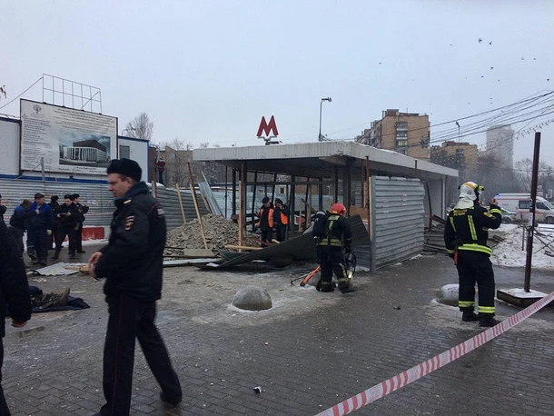 В Москве в переходе у метро произошел взрыв, есть пострадавшие (фото, видео)