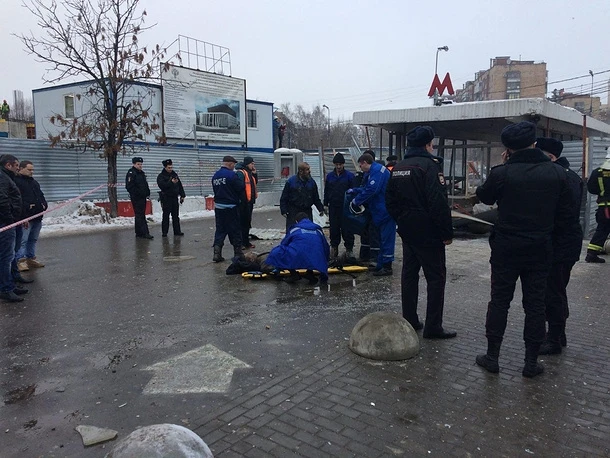 В Москве в переходе у метро произошел взрыв, есть пострадавшие (фото, видео)
